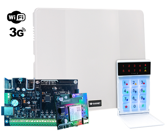 KIT de alarma con comunicador - KIT G3 PC-900G-LED c/COM-904